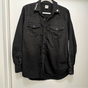 Lucky Brand Legend Black Denim Shirt